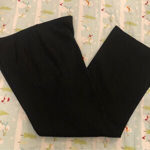 Ann Taylor black dress pants wide legs. Size 10